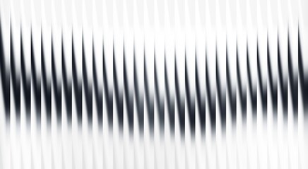 Abstract black and white minimalist artwork composed of repeating lines