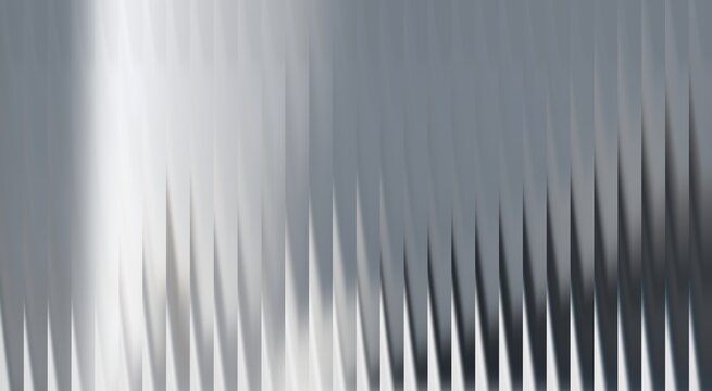 Abstract silver background with texture. The lines have a gradient effect and form sharp angles 