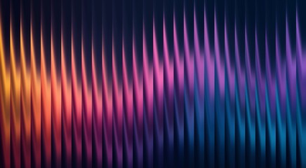 Abstract and colorful wave pattern. The vibrant gradient of colors creates a visually engaging composition