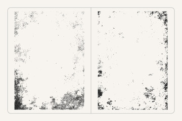 Grand vector classic texture with abrasion and grain &mdash; elegant vintage grunge surface for background, poster, and design projects.