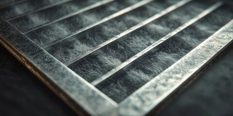 Dusty HVAC Filters Require Cleaning for Better Airflow Efficiency