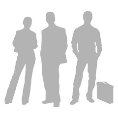 Business Team Silhouettes