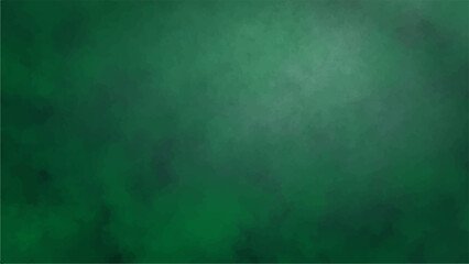 Abstract dark green textured with a cloudy, smoky gradient effect. Soft, diffused tones blending seamlessly from deep emerald to muted forest green. Watercolor or mist, giving a moody, mysterious.