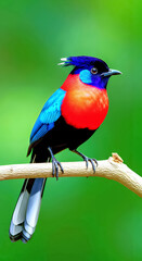 Obraz premium lilac breasted roller