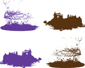 Fototapeta premium Grunge Paint Ink Frame Splash Texture Vector Illustration – Dirty Splatter Border Brush Splat Paper Black Drop Old Banner Spot Stain Shape Design Background