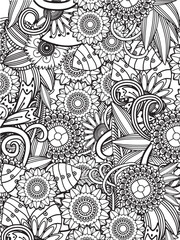 Fantasy Garden Coloring Pages