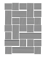 Retro geometric pattern, abstract line art background. Abstract art poster symbol. vector illustration.