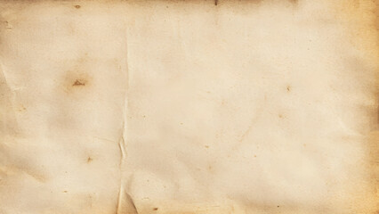 Vector old parchment paper sheet vintage aged or texture. 