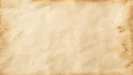 Old vintage paper sheets. Antique crumpled paper texture. 