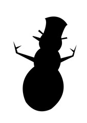 snowman vector illustration