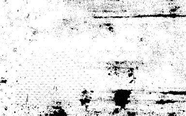 Black and white grunge urban texture vector with copy space.. 