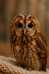 Naklejka premium great horned owl