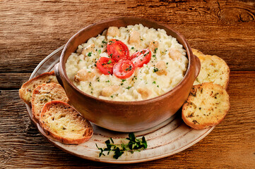 Prato tipico , risotto 