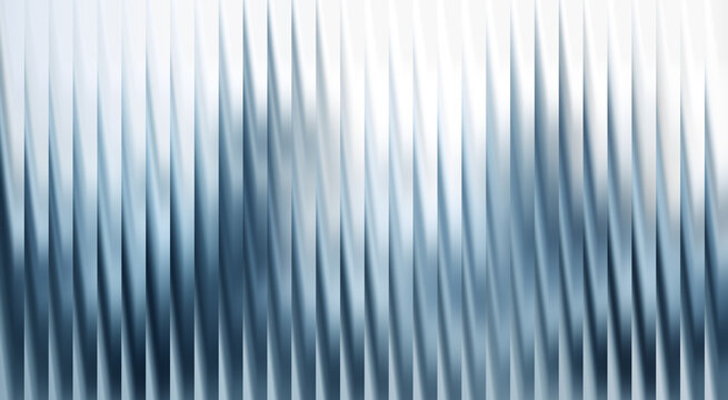 Abstract blue background, featuring vertical lines with a sense of depth and movement