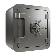 Secure Vault Door Icon: Financial Security and Protection