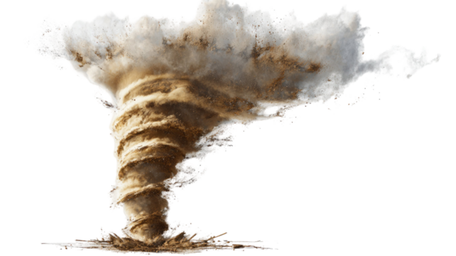 tornado swirling storm cyclone wind vortex twister funnel cloud dramatic weather power nature disaster rotation sky