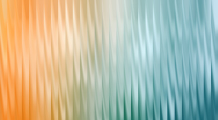 Abstract and Colorful Vertical Lines of orange, white and blue blend creating a modern and elegant design.