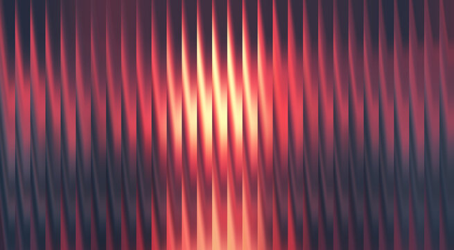 Abstract vertical red pattern creates an eye-catching, textured backdrop with an emphasis on light and shadow