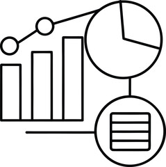 Data Reporting Illustrations Transparent Background