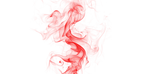 Crimson Smoke Abstract Art Flowing Red Vapor Photography Dark Background Magical Essence Texture