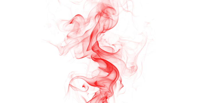 Crimson Smoke Abstract Art Flowing Red Vapor Photography Dark Background Magical Essence Texture