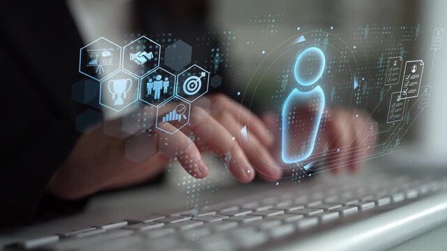 Digital recruitment and online hiring, virtual headhunting, smart recruitment platforms, talent acquisition solutions, and digital HR tools for modern workforce management. Muxer