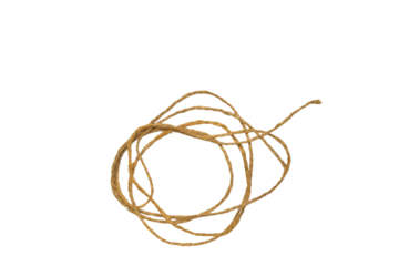 The twine is a thin rope on a PNG background.