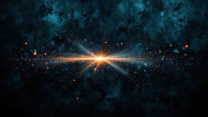 Cosmic Burst of Light in Dark Space