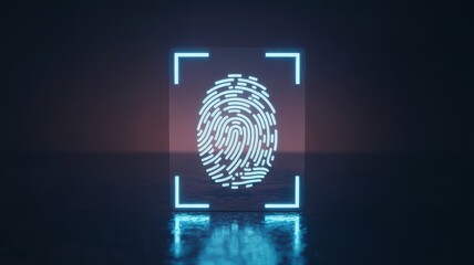 Digital Fingerprint Scan for Secure Identification and Verification