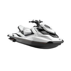 White black personal watercraft png jet ski png marine png vehicle png ocean png summer png sport png speed png ride png transparent background image