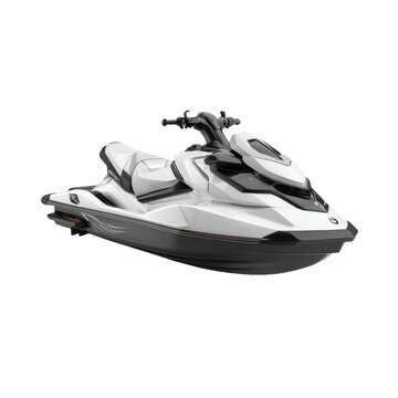 White black personal watercraft png jet ski png marine png vehicle png ocean png summer png sport png speed png ride png transparent background image