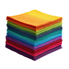 Stack of colorful napkins png paper png fabric png table png dining png decor png stack png folded png party png colorful png transparent background image