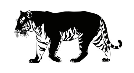 Isolated illustration of a stylized whisk with smooth curves