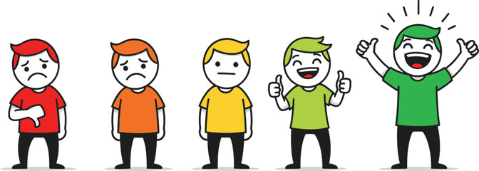 User experience evaluation with diverse emotional responses concept