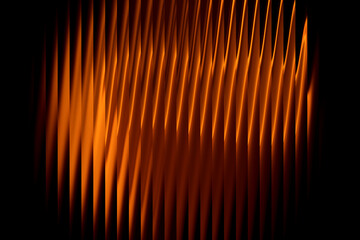 Illuminated gold texture abstract vertical line background