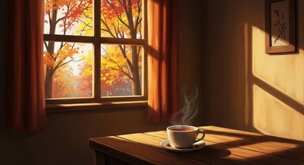Autumn Warmth Indoors
