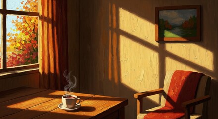 Autumn Warmth Indoors