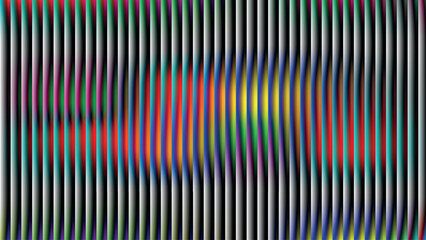 Abstract geometric composition with bold colors