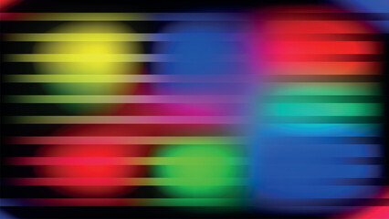 Modern abstract geometric design with vibrant color accents