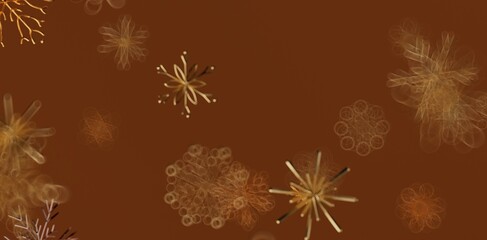 Abstract floral illustration, perfect for modern art prints, website backgrounds, and creative projects. High-quality vector illustration for de