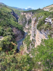 Osum Canyon in Albanien 