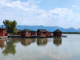 Fischerdorf in Albanien 