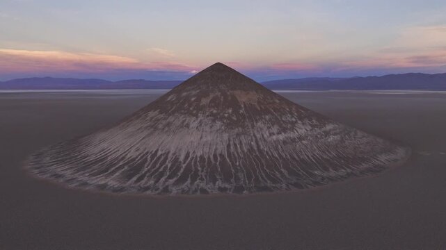 Majestic Cono de Arita captured from aerial view