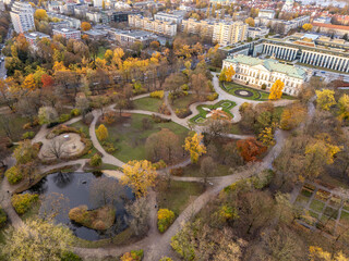 Warszawa, jesienna panorama miasta © hunter76