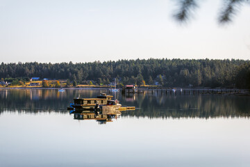Reflection in Washington state lake
