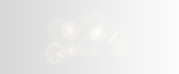 Vector realistic lights, flares. Magic fireworks in the night sky, Christmas background for holiday design, poster, postcard on a transparent background, png. Holiday lights.