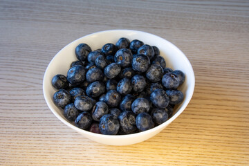 Healthy Organic Blueberries Close-Up
