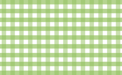 Green Gingham Checkered Pattern Background