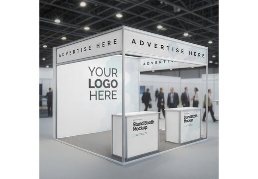 Trade Show Booth Mockup