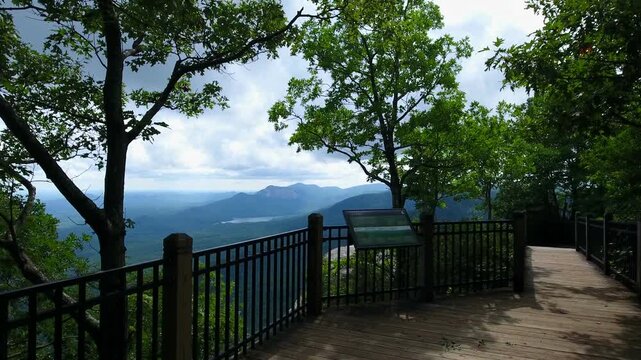 PPAerial View of Caesars Head State Park in Upstate South Carolina